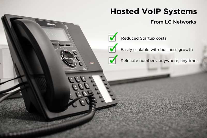 Hosted VOIP Phone systems for businesses in CM13 - from LG Networks